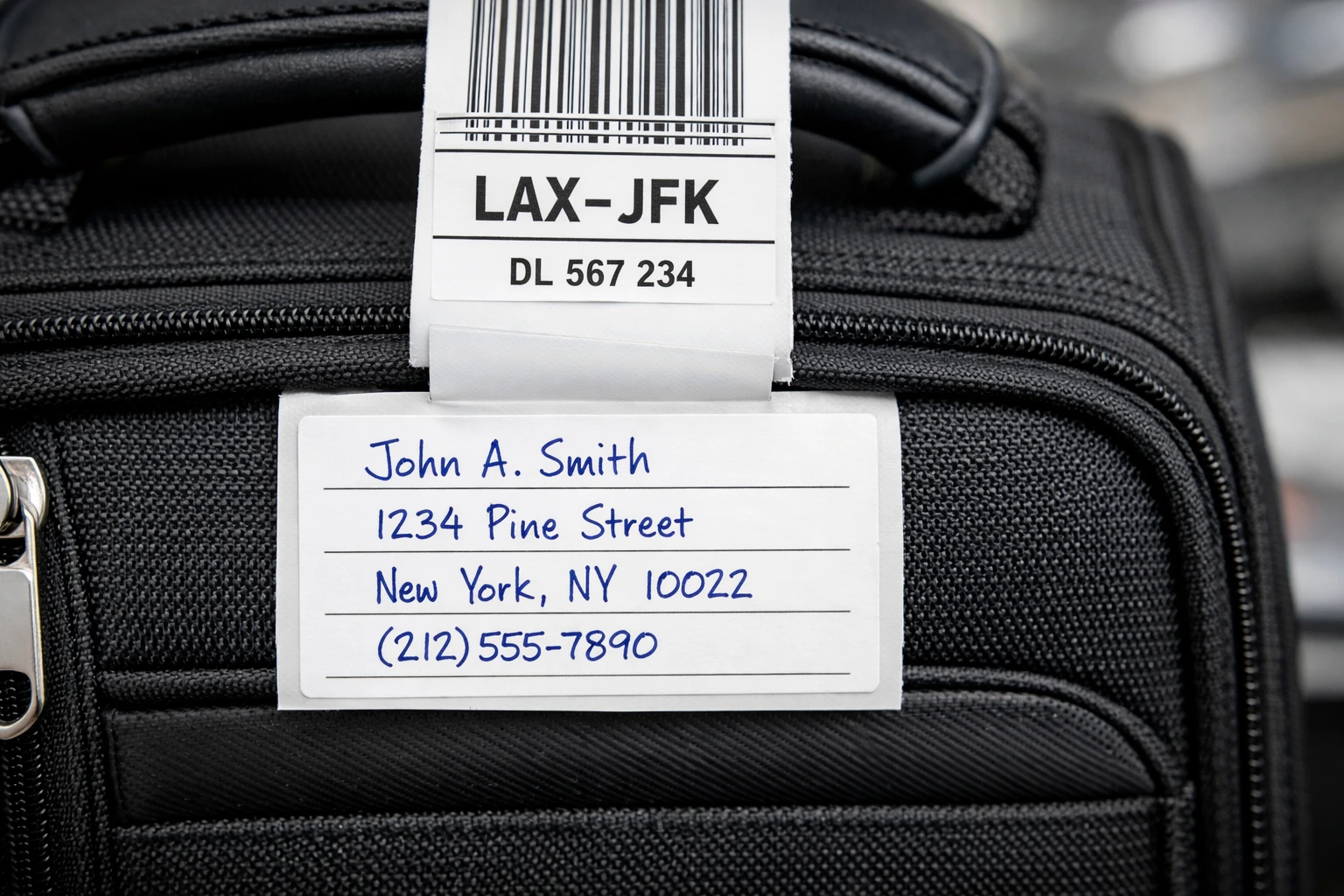 Resolution 741 – Passenger Name and Address Label<